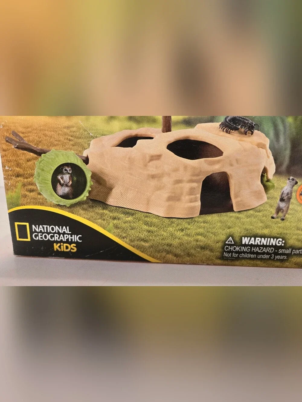 Schleich Wild Life Meerkat Hangout / Meerkat Meeting Playset #42530 10 Pc Set